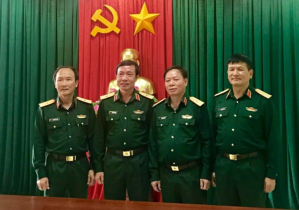 Đoàn cán bộ cao cấp Học viện Hậu cần thăm và làm việc tại Quân đoàn 3