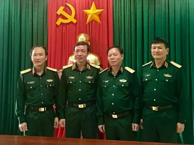 Đoàn cán bộ cao cấp Học viện Hậu cần thăm và làm việc tại Quân đoàn 3