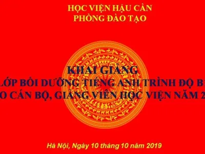 Nâng cao trình độ ngoại ngữ cho cán bộ, giáo viên