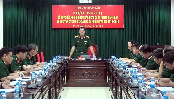 RÚT KINH NGHIỆM NÂNG CAO CHẤT LƯỢNG GIẢNG DẠY  VÀ HỌC TẬP CÁC MÔN KHOA HỌC TỰ NHIÊN NĂM HỌC 2018-2019