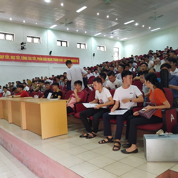 HỌC VIỆN HẬU CẦN  HOÀN THÀNH ĐÓN SINH KHÓA 26 CỬ NHÂN PHÂN ĐỘI