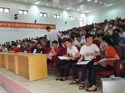 HỌC VIỆN HẬU CẦN  HOÀN THÀNH ĐÓN SINH KHÓA 26 CỬ NHÂN PHÂN ĐỘI