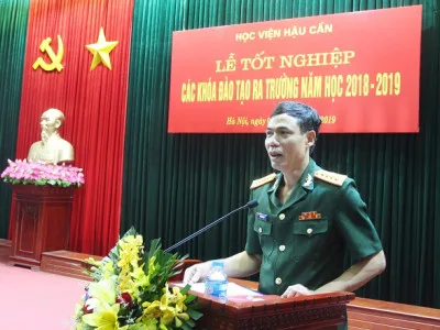 HỌC VIỆN HẬU CẦN TỔ CHỨC LỄ TỐT NGHIỆP CHO HỌC VIÊN HỆ ĐÀO TẠO CHUYÊN NGÀNH VÀ SINH VIÊN HỆ ĐÀO TẠO ĐẠI HỌC RA TRƯỜNG NĂM 2019   