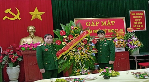 HỌC VIỆN HẬU CẦN  CHÚC MỪNG NGÀY THẦY THUỐC VIỆT NAM 27/2