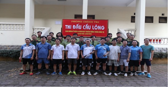 PHÒNG CHÍNH TRỊ ĐẨY MẠNH THI ĐUA  CHÀO MỪNG KỶ NIỆM 64 NĂM NGÀY TRUYỀN THỐNG