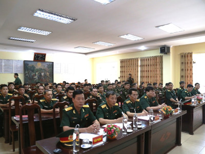 HỌC VIỆN HẬU CẦN  SƠ KẾT CÔNG TÁC BIỆT PHÁI SĨ QUAN (2016 - 2018)