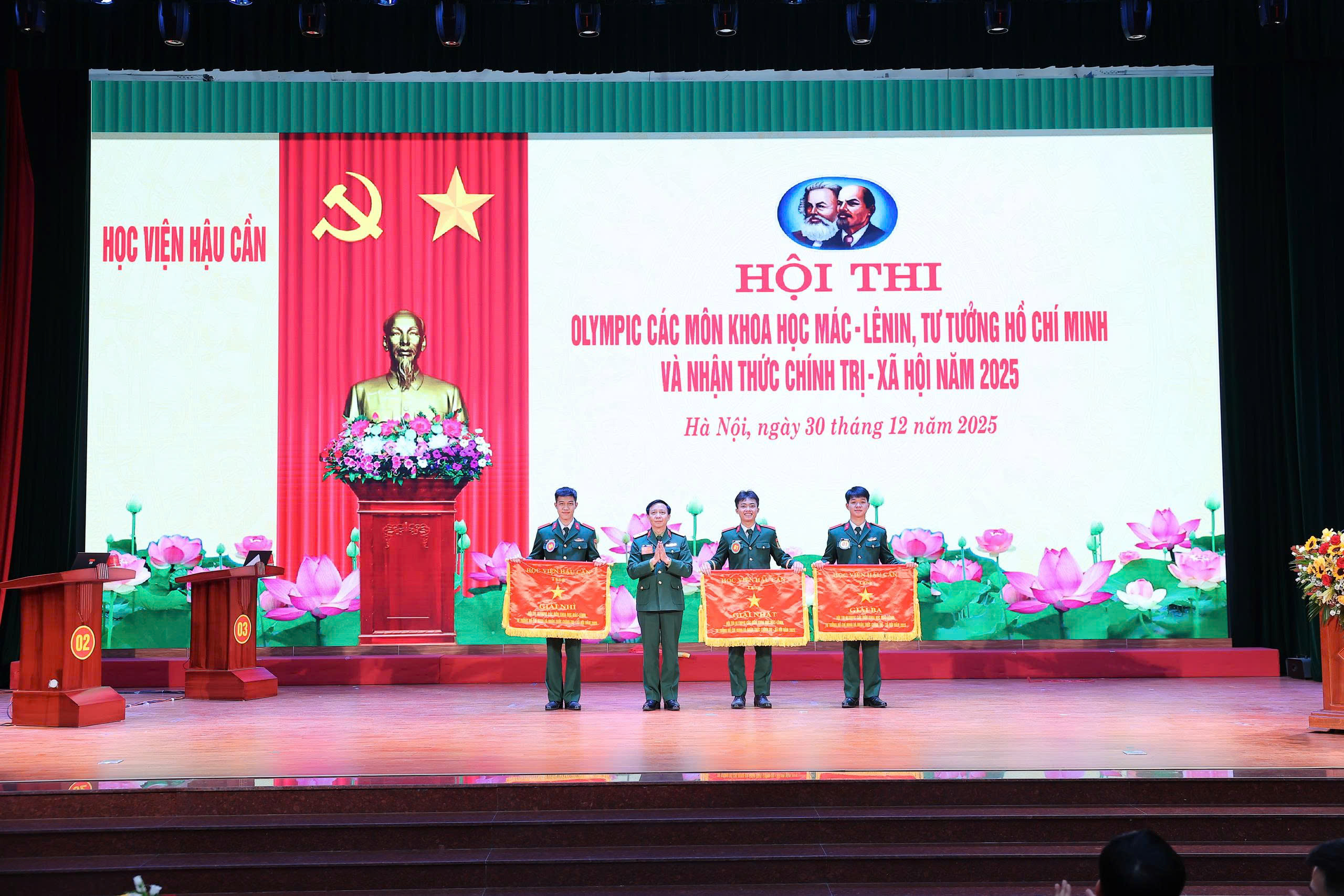 HỌC VIỆN HẬU CẦN LAN TỎA GIÁ TRỊ, SỨC SỐNG TRƯỜNG TỒN, BẤT DIỆT CỦA CHỦ NGHĨA MÁC - LÊNIN, TƯ TƯỞNG HỒ CHÍ MINH