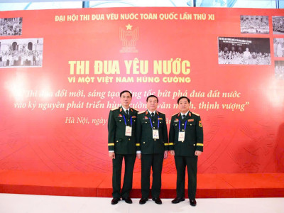 HỌC VIỆN HẬU CẦN - DẤU ẤN CỦA MỘT TẬP THỂ ANH HÙNG TẠI ĐẠI HỘI THI ĐUA YÊU NƯỚC TOÀN QUỐC LẦN THỨ XI