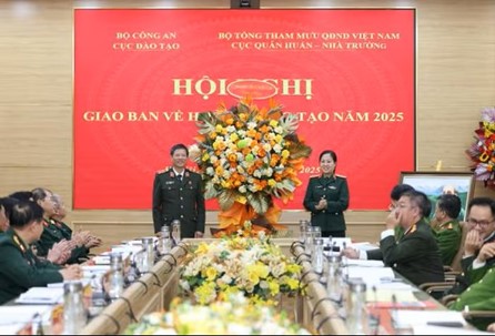 HỌC VIỆN HẬU CẦN THAM DỰ HỘI NGHỊ HỢP TÁC ĐÀO TẠO GIỮA BỘ QUỐC PHÒNG VÀ BỘ CÔNG AN NĂM 2025