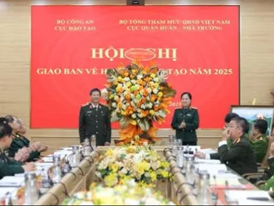 HỌC VIỆN HẬU CẦN THAM DỰ HỘI NGHỊ HỢP TÁC ĐÀO TẠO GIỮA BỘ QUỐC PHÒNG VÀ BỘ CÔNG AN NĂM 2025