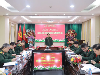 HỘI ĐỒNG THI ĐUA - KHEN THƯỞNG HỌC VIỆN HẬU CẦN ĐÁNH GIÁ, CHẤM ĐIỂM THI ĐUA HỌC KỲ I NĂM HỌC 2025 - 2026