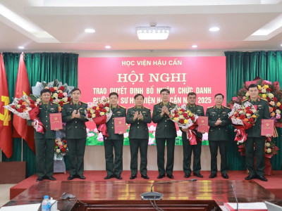 HỌC VIỆN HẬU CẦN KHÔNG NGỪNG NÂNG CAO NGUỒN LỰC TRÍ THỨC KHOA HỌC, ĐÁP ỨNG YÊU CẦU, NHIỆM VỤ GIÁO DỤC, ĐÀO TẠO TRONG KỶ NGUYÊN MỚI
