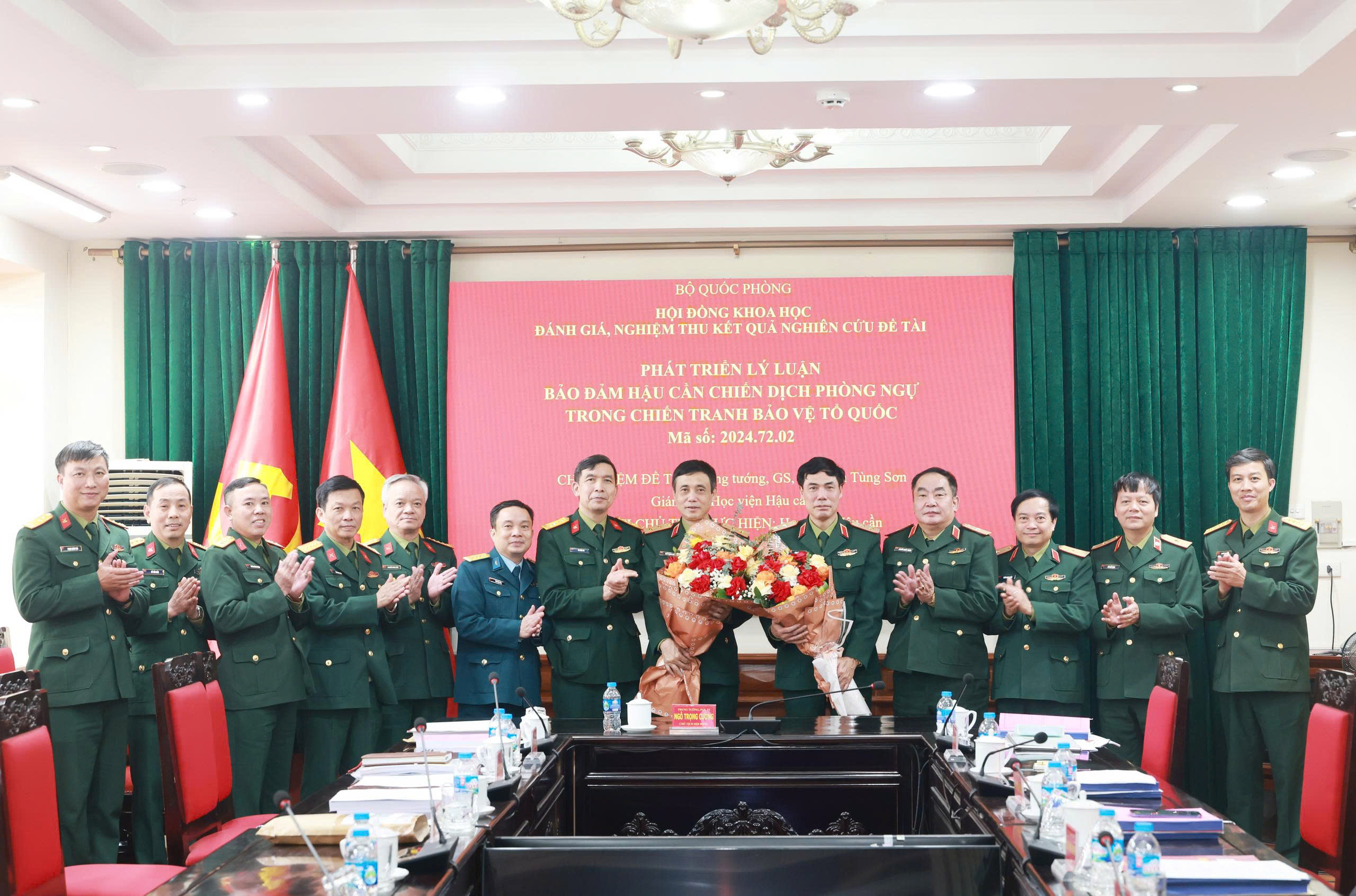 HỌC VIỆN HẬU CẦN: PHÁT TRIỂN LÝ LUẬN BẢO ĐẢM HẬU CẦN CHIẾN DỊCH PHÒNG NGỰ TRONG CHIẾN TRANH BẢO VỆ TỔ QUỐC