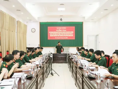 CỤC NHÀ TRƯỜNG, BỘ TỔNG THAM MƯU KIỂM TRA CÔNG TÁC MUA SẮM TRANG THIẾT BỊ ĐÀO TẠO VÀ CÔNG TÁC BẢO ĐẢM THAO TRƯỜNG, BÃI TẬP, VŨ KHÍ TRANG BỊ KỸ THUẬT, VẬT CHẤT PHỤC VỤ GIÁO DỤC VÀ  ĐÀO TẠO; TÌ