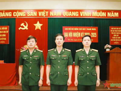 HỌC VIỆN HẬU CẦN CHỈ ĐẠO ĐẠI HỘI CHI BỘ LÀM TRƯỚC ĐỂ RÚT KINH NGHIỆM​