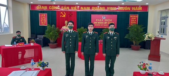 ĐOÀN CƠ SỞ TIỂU ĐOÀN 4 CHỈ ĐẠO TỔ CHỨC  ĐẠI HỘI CHI ĐOÀN LÀM TRƯỚC NHIỆM KỲ 2022 - 2024