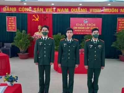 ĐOÀN CƠ SỞ TIỂU ĐOÀN 4 CHỈ ĐẠO TỔ CHỨC  ĐẠI HỘI CHI ĐOÀN LÀM TRƯỚC NHIỆM KỲ 2022 - 2024
