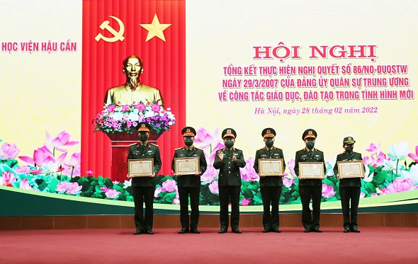 HỌC VIỆN HẬU CẦN TỔNG KẾT THỰC HIỆN NGHỊ QUYẾT SỐ 86​