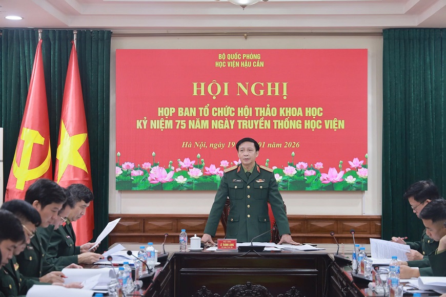 TỪ TRUYỀN THỐNG 75 NĂM ĐẾN YÊU CẦU MỚI: HỌC VIỆN HẬU CẦN CHUẨN BỊ HỘI THẢO KHOA HỌC