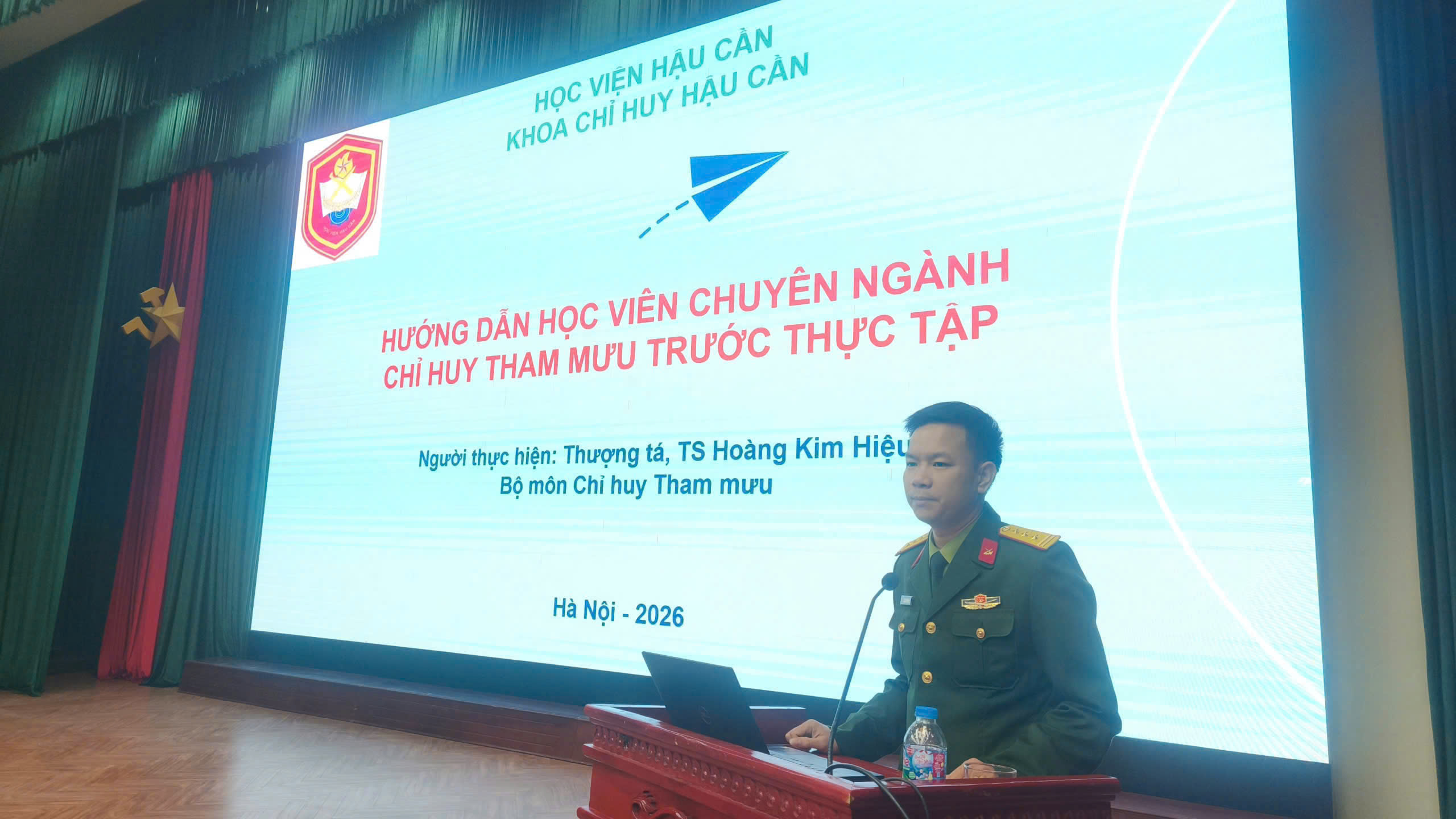 TIỂU ĐOÀN 3 HƯỚNG DẪN HỌC VIÊN CHỈ HUY THAM MƯU VỮNG VÀNG BƯỚC VÀO THỰC TẬP CUỐI KHÓA