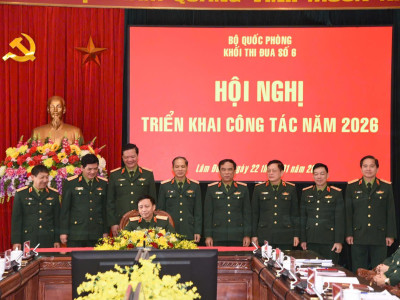 HỌC VIỆN HẬU CẦN QUYẾT TÂM THI ĐUA ĐỔI MỚI, NÂNG CAO CHẤT LƯỢNG GIÁO DỤC, ĐÀO TẠO NĂM 2026