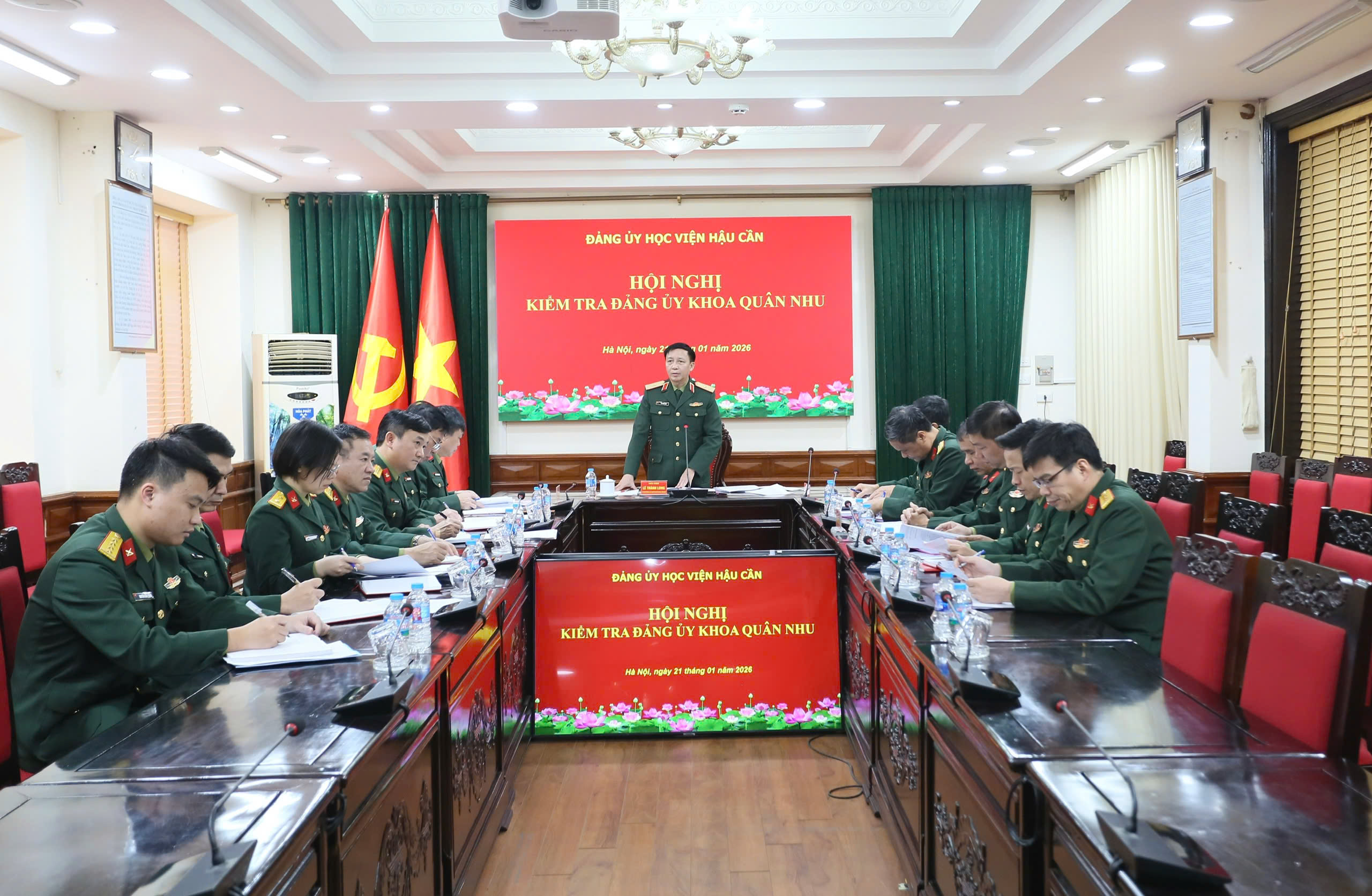 TỪ KIỂM TRA ĐẾN NÂNG CAO NĂNG LỰC LÃNH ĐẠO Ở ĐẢNG BỘ KHOA QUÂN NHU, HỌC VIỆN HẬU CẦN