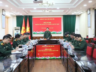 TỪ KIỂM TRA ĐẾN NÂNG CAO NĂNG LỰC LÃNH ĐẠO Ở ĐẢNG BỘ KHOA QUÂN NHU, HỌC VIỆN HẬU CẦN