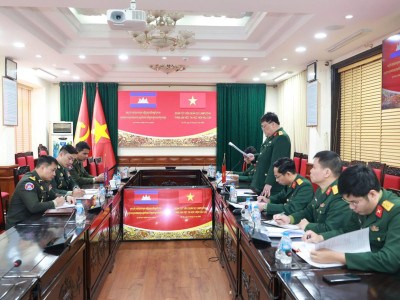 HỌC VIỆN HẬU CẦN TĂNG CƯỜNG PHỐI HỢP ĐÀO TẠO HỌC VIÊN QUÂN SỰ CHO QUÂN ĐỘI HOÀNG GIA CAMPUCHIA
