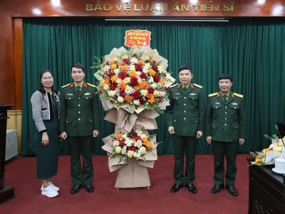 HỌC VIỆN HẬU CẦN ĐỘT PHÁ NÂNG CAO CHẤT LƯỢNG ĐÀO TẠO TIẾN SĨ GẮN VỚI XÂY DỰNG NGUỒN NHÂN LỰC CHẤT LƯỢNG CAO CHO NGÀNH HẬU CẦN - KỸ THUẬT QUÂN ĐỘI