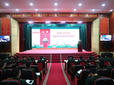 HỌC VIỆN HẬU CẦN TỔ CHỨC HỘI NGHỊ  GIAO BAN HUẤN LUYỆN - KHOA HỌC THÁNG 01 NĂM 2026