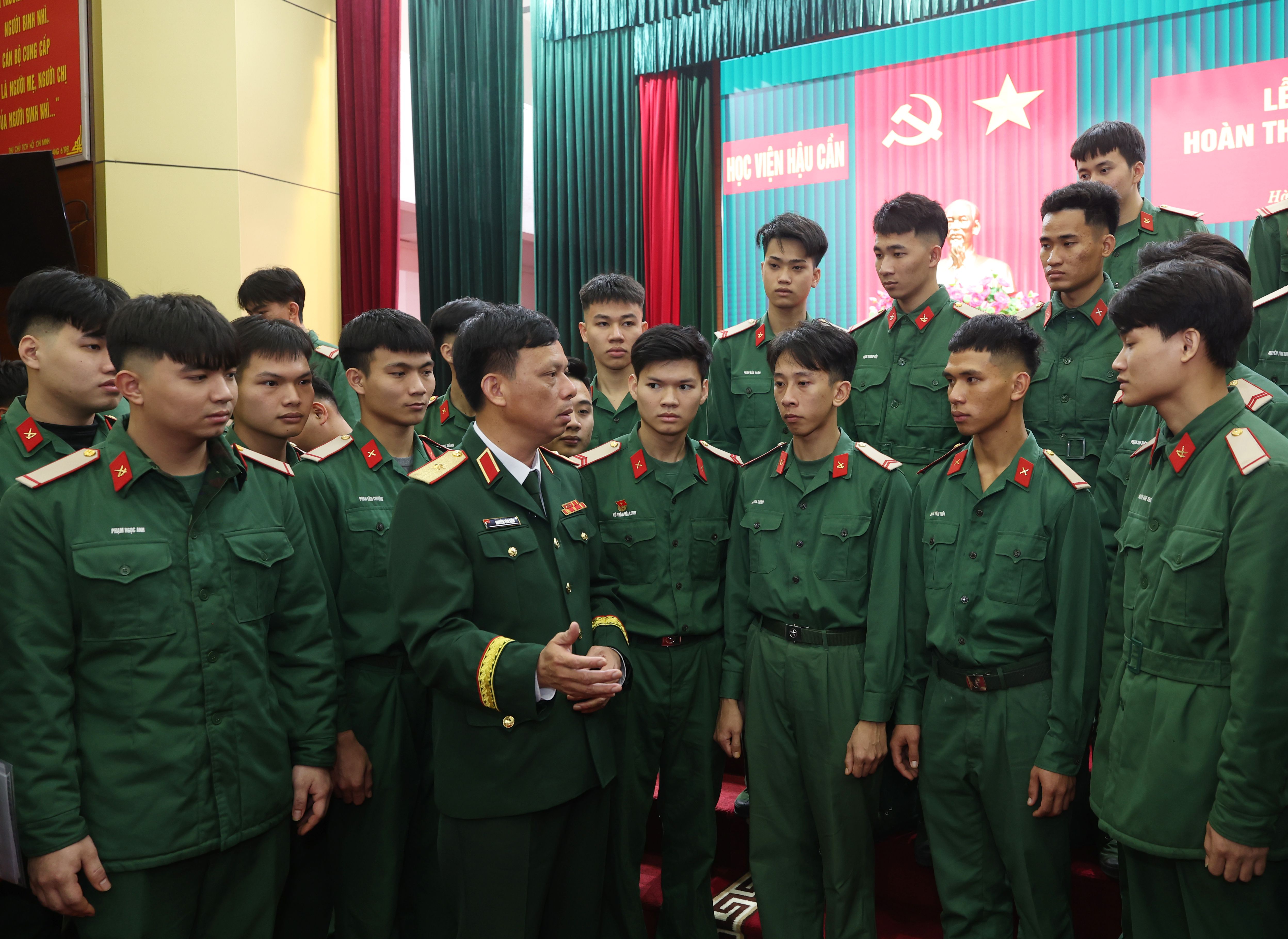 HỌC VIỆN HẬU CẦN TIỄN QUÂN NHÂN HOÀN THÀNH NGHĨA VỤ QUÂN SỰ, SẴN SÀNG TRỞ VỀ XÂY DỰNG QUÊ HƯƠNG