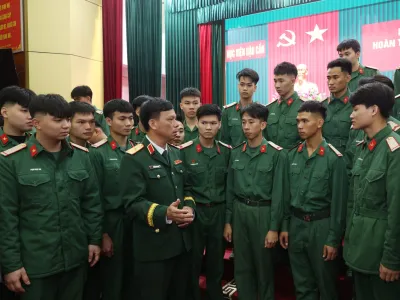 HỌC VIỆN HẬU CẦN TIỄN QUÂN NHÂN HOÀN THÀNH NGHĨA VỤ QUÂN SỰ, SẴN SÀNG TRỞ VỀ XÂY DỰNG QUÊ HƯƠNG