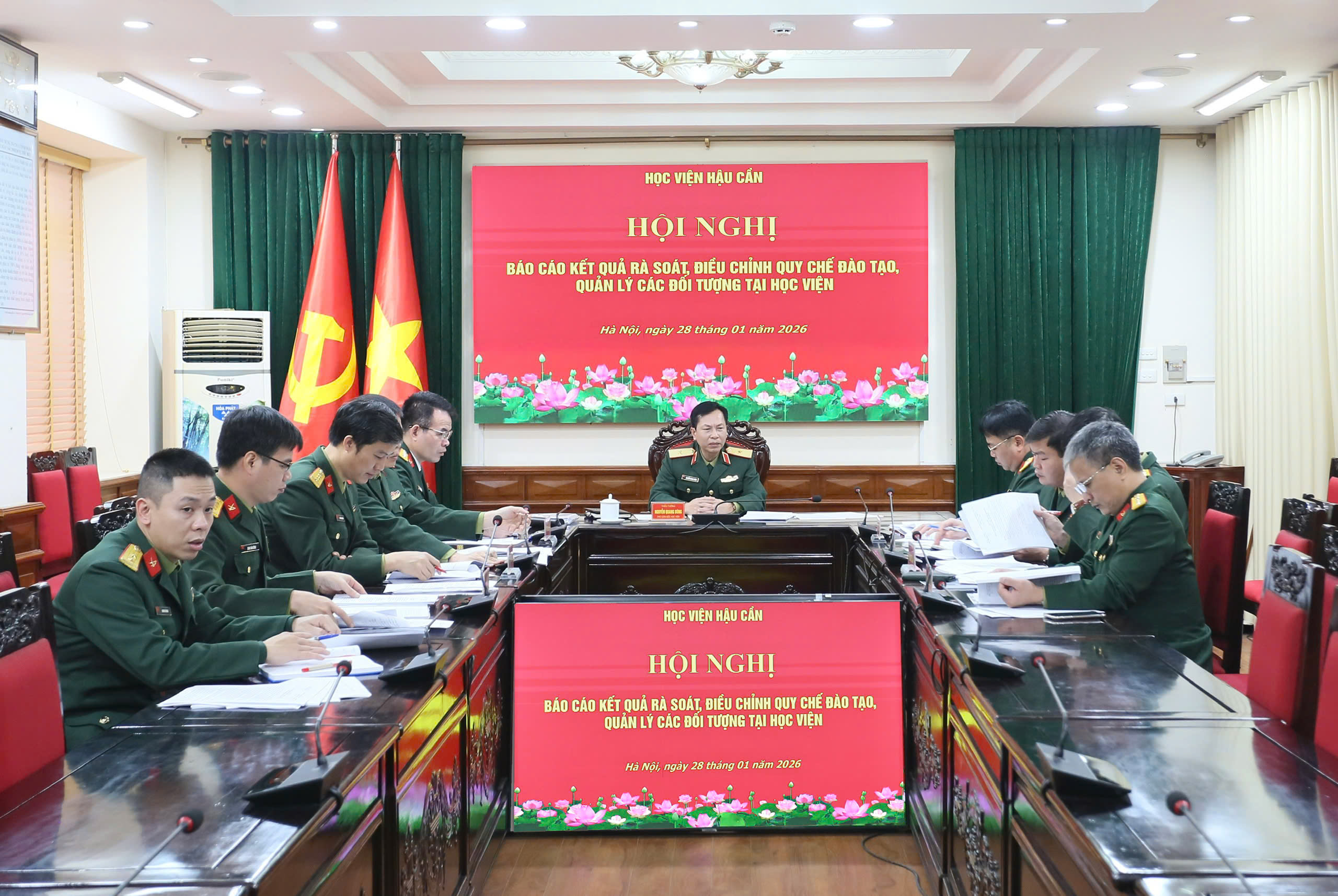 HỌC VIỆN HẬU CẦN QUYẾT LIỆT ĐỔI MỚI NÂNG CAO CHẤT LƯỢNG ĐÀO TẠO CÁC ĐỐI TƯỢNG