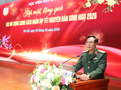 HỌC VIỆN HẬU CẦN TRIỂN KHAI HIỆU QUẢ HOẠT ĐỘNG DÂN VẬN, CHÍNH SÁCH HẬU PHƯƠNG QUÂN ĐỘI