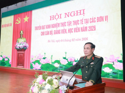 HỌC VIỆN HẬU CẦN TĂNG CƯỜNG GẮN LÝ LUẬN VỚI THỰC TIỄN CHO CÁN BỘ, GIẢNG VIÊN, HỌC VIÊN