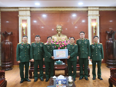 HỌC VIỆN HẬU CẦN: THẮM TÌNH ĐOÀN KẾT, GẮN BÓ VỚI CÁC ĐƠN VỊ, ĐỊA PHƯƠNG TRONG MÙA XUÂN MỚI