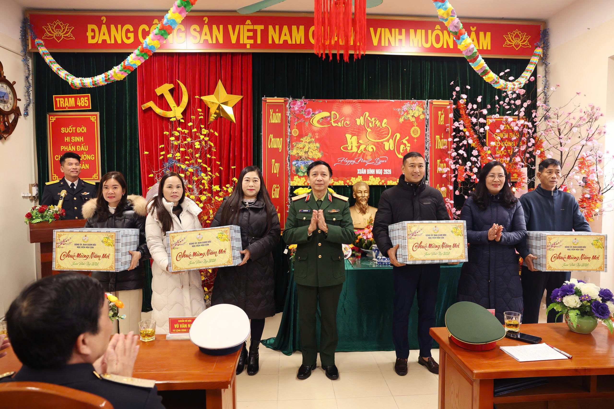 HỌC VIỆN HẬU CẦN - GỬI TRỌN YÊU THƯƠNG RA TIỀN TIÊU TỔ QUỐC