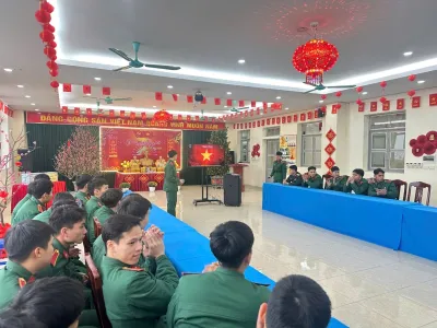 TIỂU ĐOÀN 3 TỔ CHỨC GIAO LƯU VĂN NGHỆ “MỪNG ĐẢNG QUANG VINH, MỪNG XUÂN BÍNH NGỌ 2026”