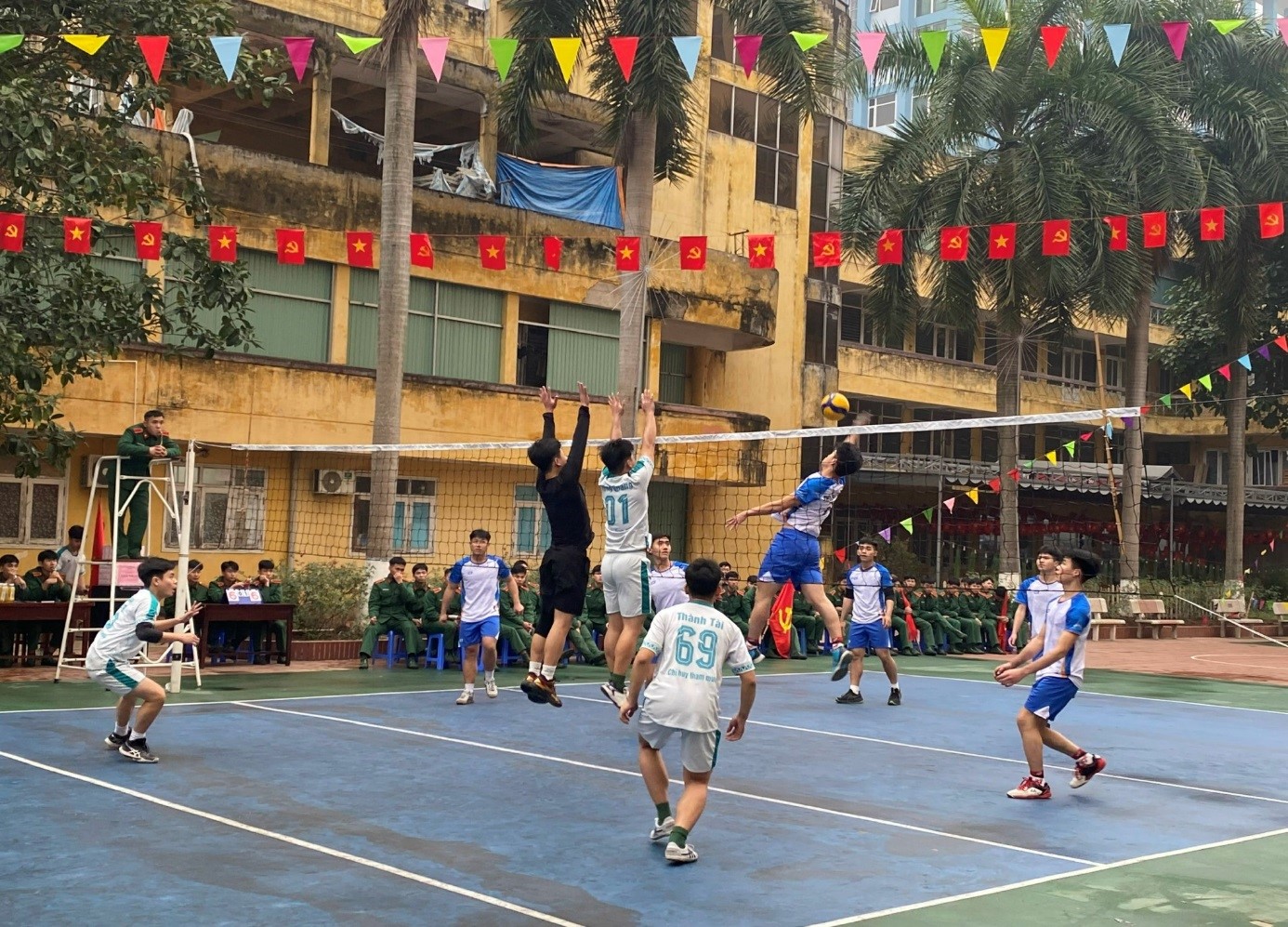 TIỂU ĐOÀN 2 GIAO LƯU BÓNG CHUYỀN CHÀO XUÂN BÍNH NGỌ 2026