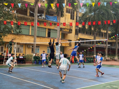 TIỂU ĐOÀN 2 GIAO LƯU BÓNG CHUYỀN CHÀO XUÂN BÍNH NGỌ 2026
