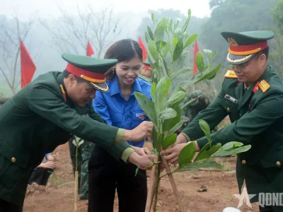TẾT TRỒNG CÂY – NÉT ĐẸP VĂN HÓA ĐẦU XUÂN CỦA HỌC VIỆN HẬU CẦN
