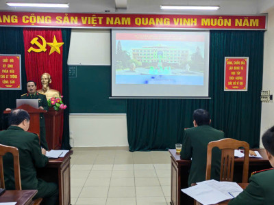 KHOA HẬU CẦN CHIẾN DỊCH NÂNG CAO CHẤT LƯỢNG BÀI GIẢNG THAM GIA HỘI THI NHÀ GIÁO GIỎI NĂM HỌC 2025 - 2026