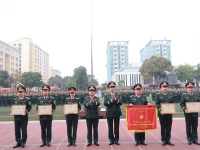 HỌC VIỆN HẬU CẦN: SÔI NỔI KHÍ THẾ RA QUÂN HUẤN LUYỆN NĂM 2026
