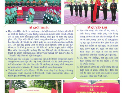 HỌC VIỆN HẬU CẦN LAN TỎA THÔNG TIN TUYỂN SINH, ĐỒNG HÀNH CÙNG HỌC SINH CẢ NƯỚC TRONG LỰA CHỌN NGHỀ NGHIỆP