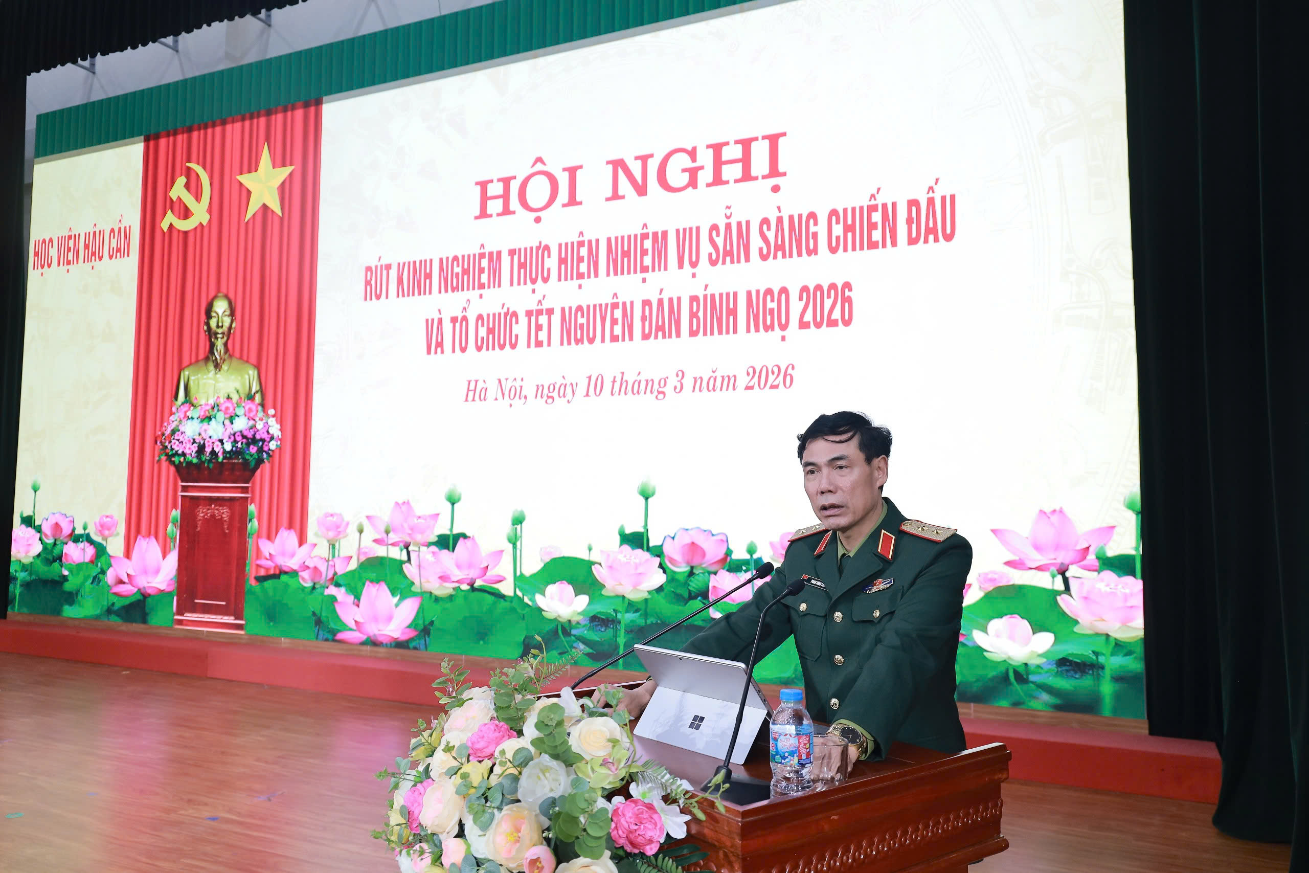 HỌC VIỆN HẬU CẦN RÚT KINH NGHIỆM, NÂNG CAO CHẤT LƯỢNG SẴN SÀNG CHIẾN ĐẤU