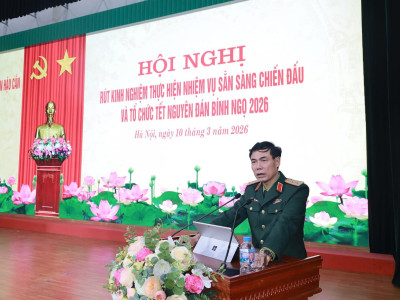 HỌC VIỆN HẬU CẦN RÚT KINH NGHIỆM, NÂNG CAO CHẤT LƯỢNG SẴN SÀNG CHIẾN ĐẤU