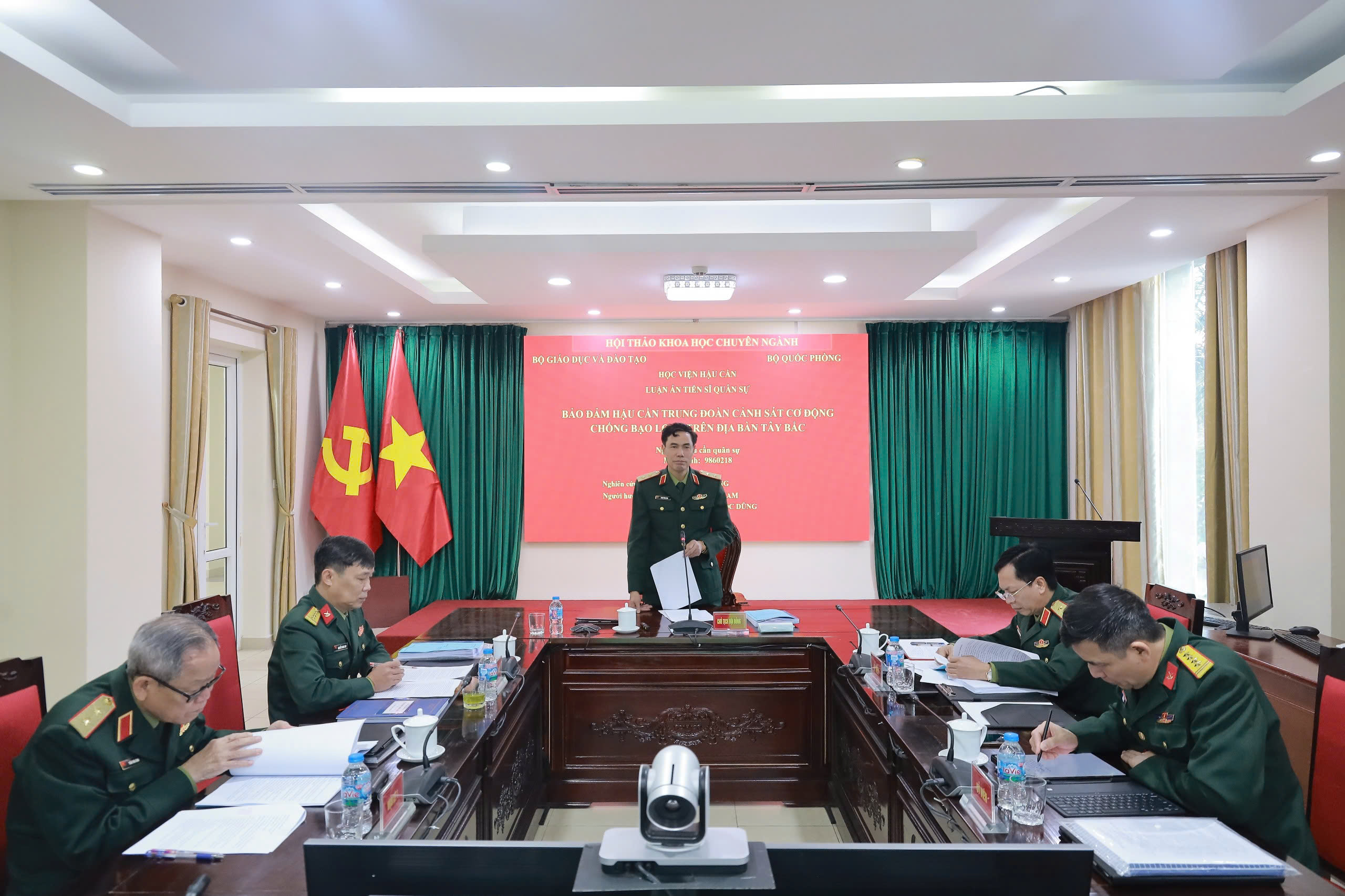 NGHIÊN CỨU GIẢI PHÁP BẢO ĐẢM HẬU CẦN CHO TRUNG ĐOÀN CẢNH SÁT CƠ ĐỘNG CHỐNG BẠO LOẠN Ở TÂY BẮC