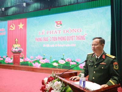TUỔI TRẺ HỌC VIỆN HẬU CẦN BÙNG LỬA “3 TIÊN PHONG QUYẾT THẮNG”
