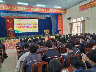 LAN TỎA KHÁT VỌNG KHOÁC ÁO LÍNH TỪ CHƯƠNG TRÌNH TƯ VẤN TUYỂN SINH CỦA HỌC VIỆN HẬU CẦN