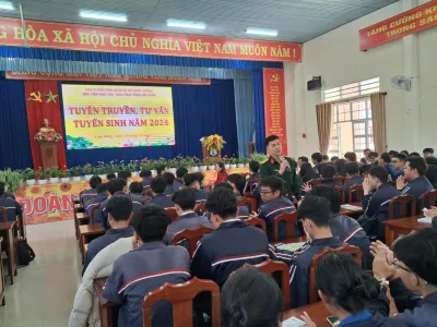 LAN TỎA KHÁT VỌNG KHOÁC ÁO LÍNH TỪ CHƯƠNG TRÌNH TƯ VẤN TUYỂN SINH CỦA HỌC VIỆN HẬU CẦN